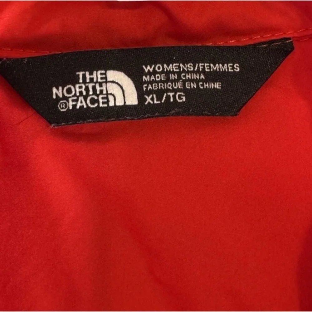 The North Face‎ Red Lightweight Puffer Jacket Full Zip Quilted XL 73-09